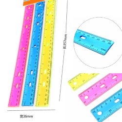 Plastic ruler set 30cm