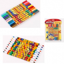 Two side water colour pen,10 pcs blister card
